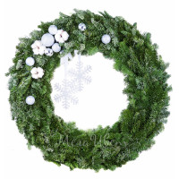 Новогодний венок №2 (60 см.)